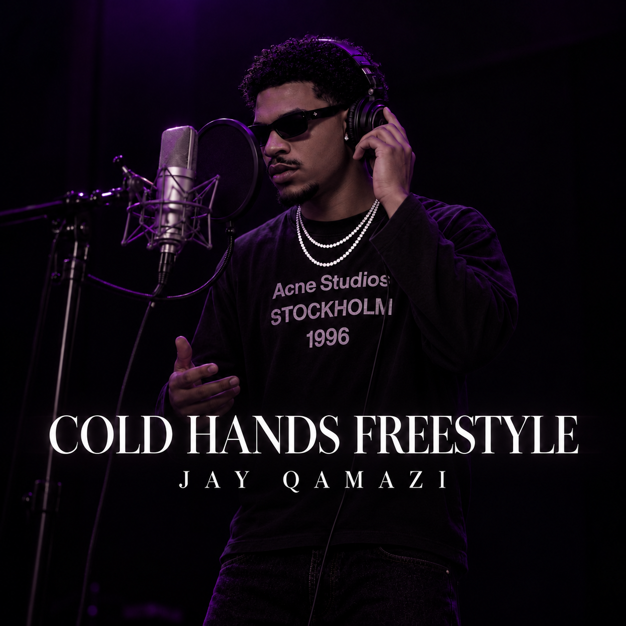 QAMAZI - Cold Hands Freestyle official video artwork